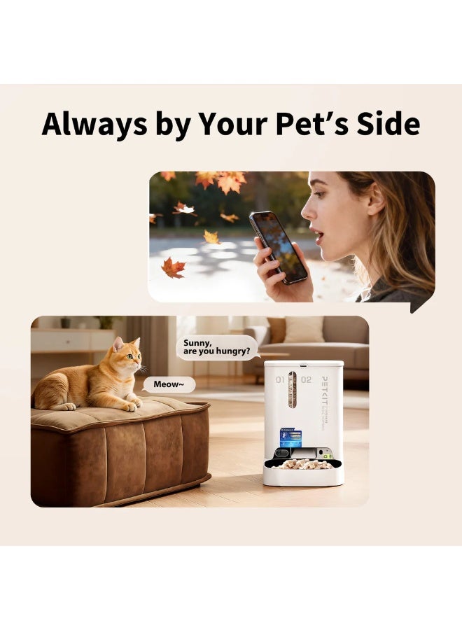 PETKIT YumShare Gemini 2.0 - Dual Hopper feeder with Camera - Image 3